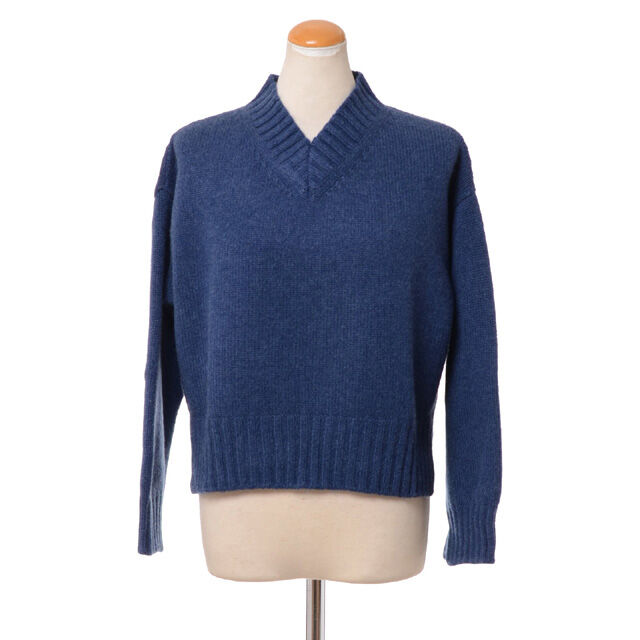 プリングル PRINGLE OF SCOTLAND Vネックセーター カシミア ナイト