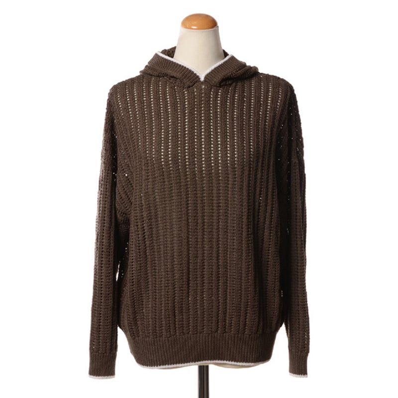 ブルネロクチネリ Brunello Cucinelli フード付きセーター コットン 