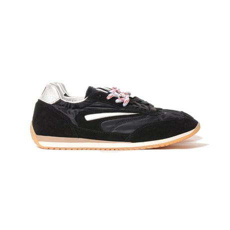 インポートブランド import brand デイト D.A.T.E. スニーカーathletaballet ナイロンバックスキン ブラック