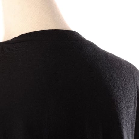 エクストリームカシミヤ extreme cashmere x Tシャツ コットンカシミア ブラック 正規取扱