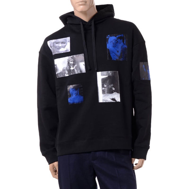 RAF SIMONS ラフシモンズ パッチピクチャープリントフーデット RAF SIMONS ラフシモンズ パッチピクチャープリントフーデット