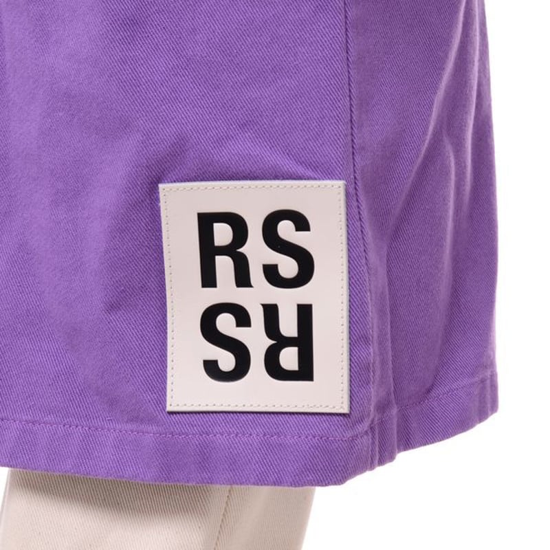 RAF SIMONS ラフシモンズ デニムラボコート コットン パープル RAF SIMONS ラフシモンズ デニムラボコート コットン パープル