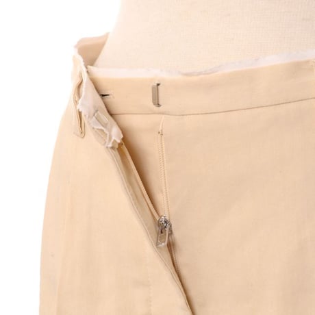 テラ TELA タック使いパンツ レーヨンストレッチ ベージュ