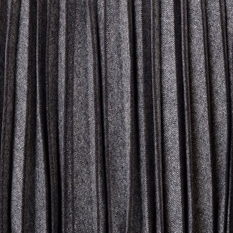 アーデム ERDEM アコーディオンプリーツスカート ウールなど グレー
