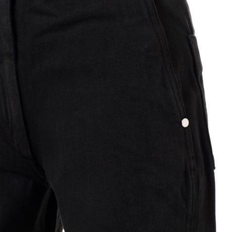 ルメール LEMAIRE ツイストジーンズ コットン ブラック