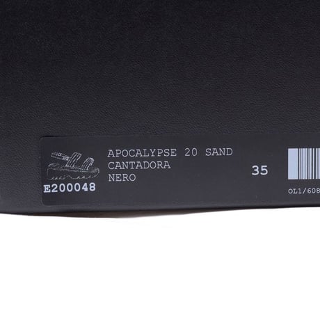 ジュゼッペザノッティ GIUSEPPE ZANOTTI 上げ底サンダル エナメルレザー ブラック