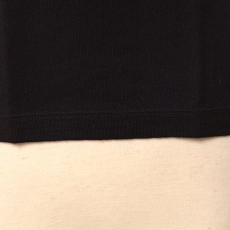 エクストリームカシミヤ extreme cashmere x レギュラーフィット半袖カットソー コットンカシミア ブラック
