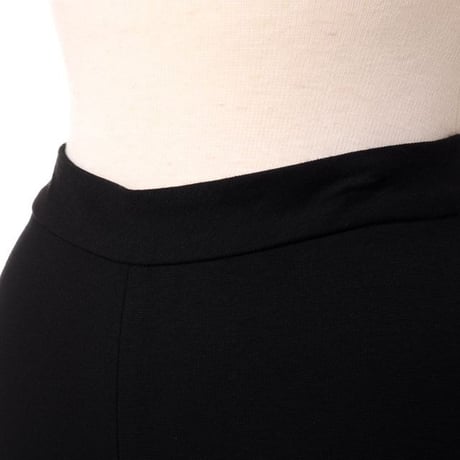 ロゼッタゲッティ ROSETTA GETTY クロップドパンツ ジャージー ブラック