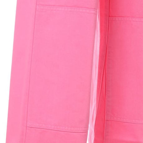 ラフシモンズ RAF SIMONS ワーカーパンツシルエット コットン ライトピンク