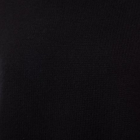 エクストリームカシミヤ extreme cashmere x 丸襟長袖セーター カシミア ブラック