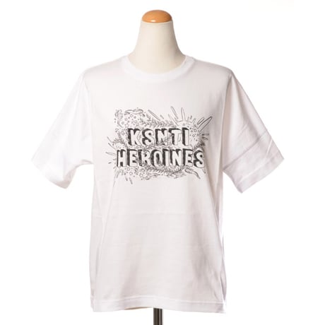 クリスティーナティ Kristina Ti ロゴＴシャツ コットン ホワイト
