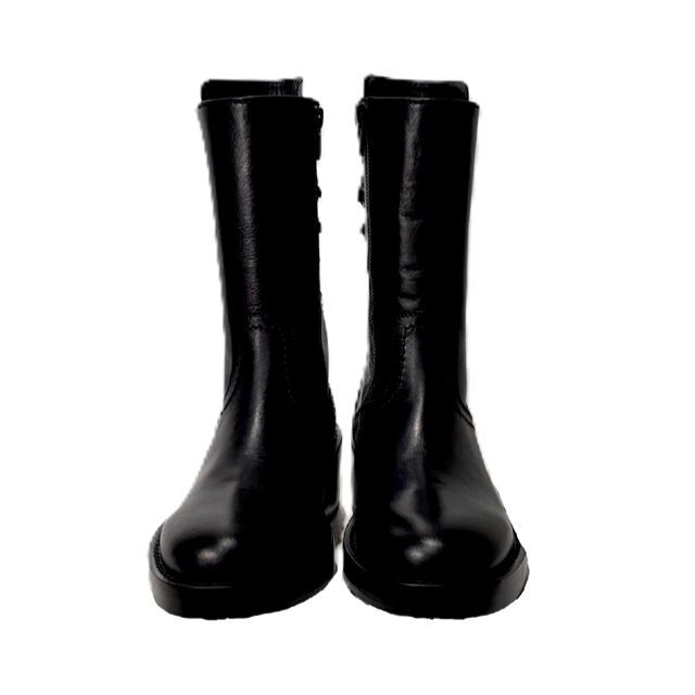 アンドゥムルメステール ann demeulemeester 後ろレースアップブーツ