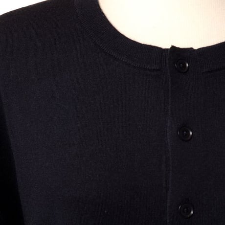 エクストリームカシミヤ extreme cashmere x ニットワンピース コットンカシミア ネイビー　extreme cashmere x ロングニットワンピース ネイビー 正規取扱