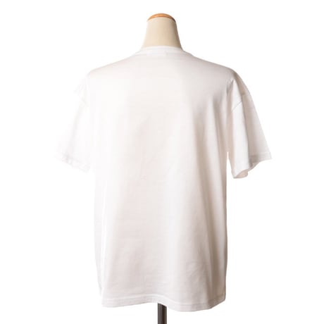 チカ キサダ chika kisada チュール付きTシャツ コットン ホワイト