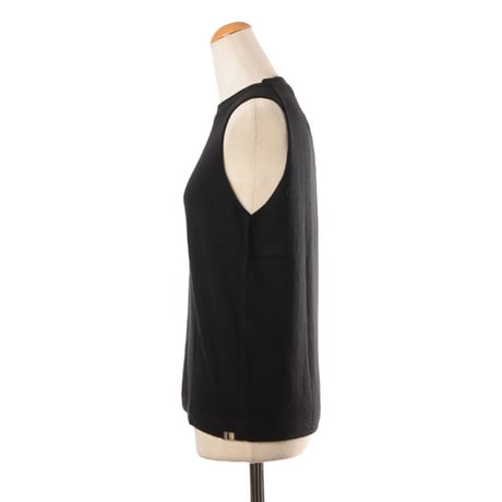 エクストリームカシミヤ extreme cashmere x n°421 player タンクトップ コットンカシミヤ ブラック 正規取扱
