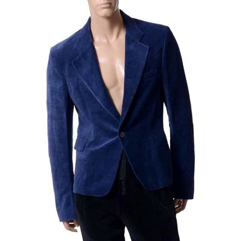 ハイダーアッカーマン Haider Ackermann OMEGA ジャケット ベロア 