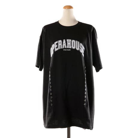 チカ キサダ chika kisada OPERAHOUSETシャツ コットン ブラックホワイト