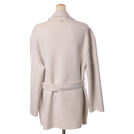 アニオナ AGNONA 着物襟コート カシミヤなど アイボリー