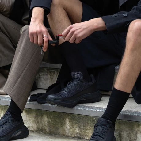 エムエムシックス メゾンマルジェラ MM6 MAISON MARGIELA サロモンスニーカーSPECTUR 2 スペクター2 ナイロン ブラック