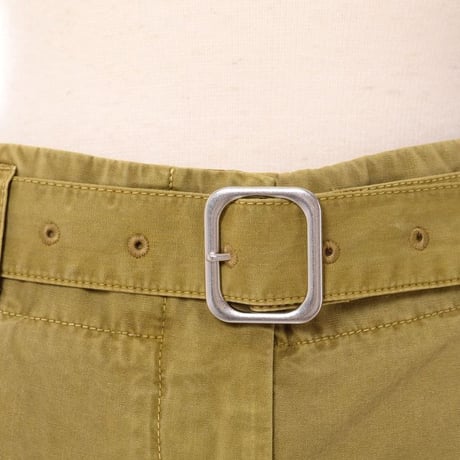 プロエンザスクーラー Proenza Schouler バギーパンツ コットン オリーブグリーン
