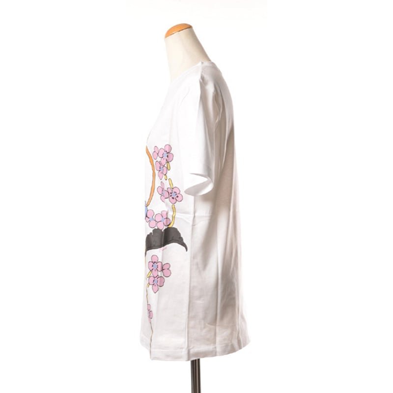 マルニ Marni フラワープリントTシャツ コットン ホワイト | YOKOAUNTY