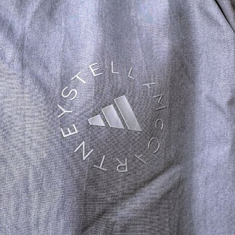 ステラマッカートニー stella mccartney アディダス adidas フード付きトラックジャケット ポリエステル ブラック 正規取扱
