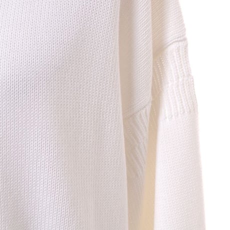 マルニ Marni 背中ロゴ入りカーディガン コットン リリーホワイト