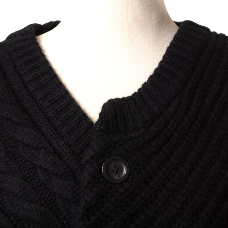 ENNOY エンノイ ブラック カーディガン 厚手 美品 2025年最新】ennoy カーディガンの人気アイテム - メルカリ
