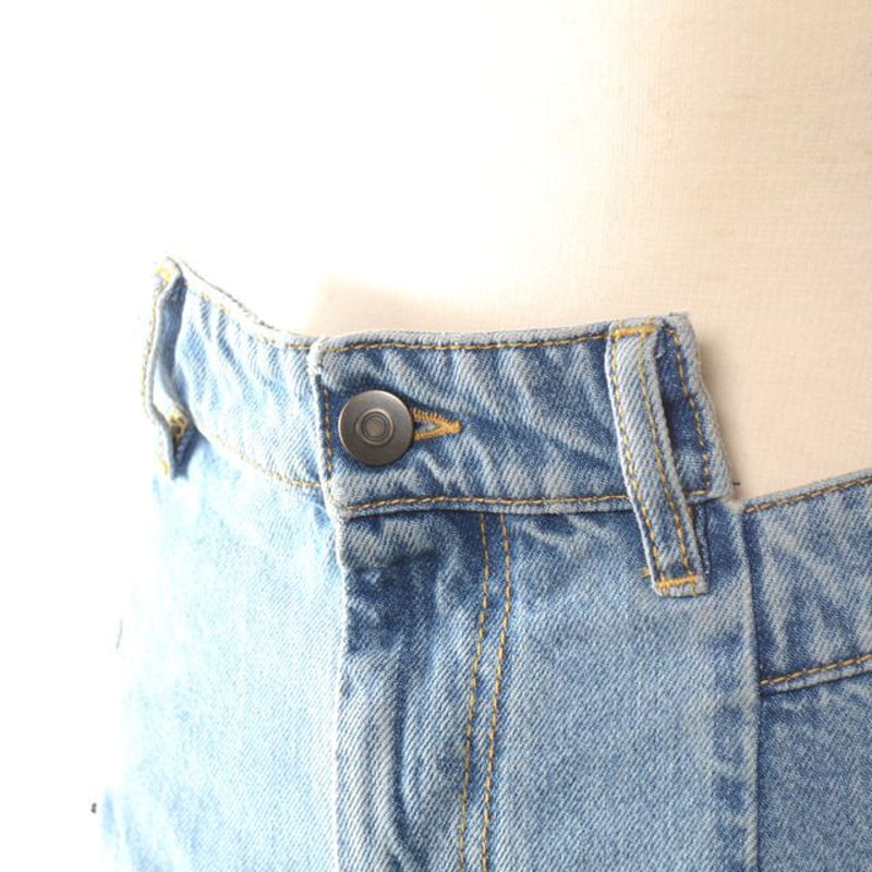 メゾン マルジェラ Maison Margiela カットアウトジーンズ コットン