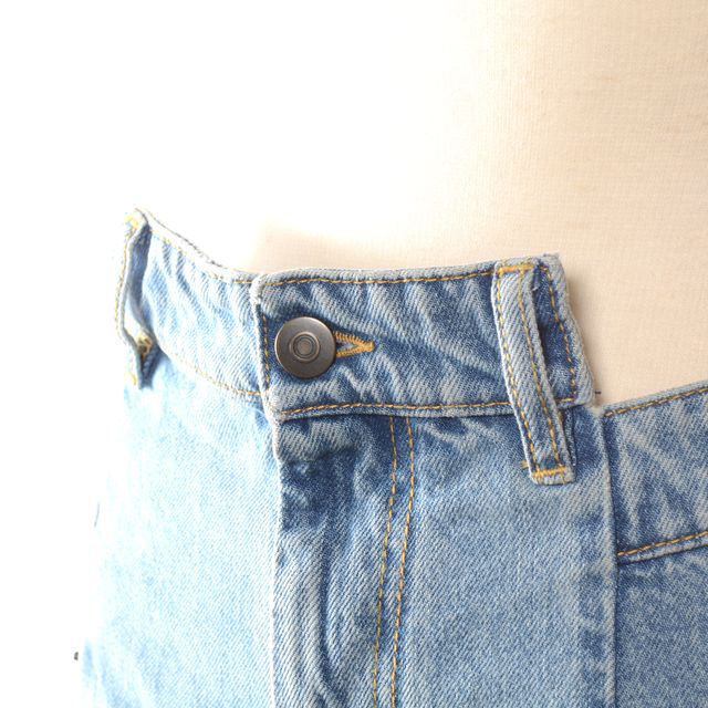 メゾン マルジェラ Maison Margiela カットアウトジーンズ コットン