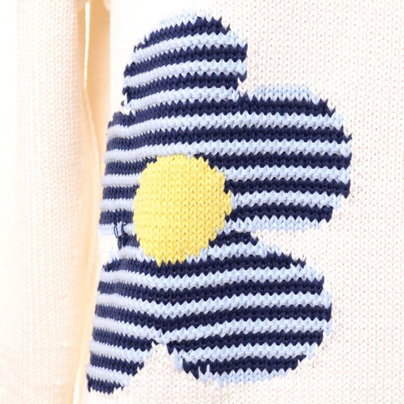 ソニアリキエル SONIA RYKIEL 花インターシャ長袖セーター ソニアリキエル SONIA RYKIEL 花インターシャ長袖セーター