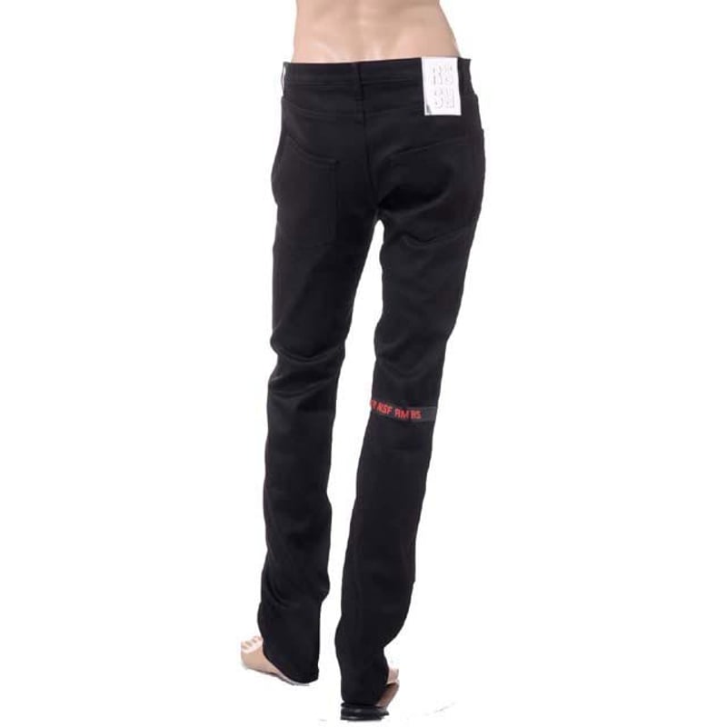 ラフシモンズ RAF SIMONS テープアンドパッチ付きレギュラーフィット  