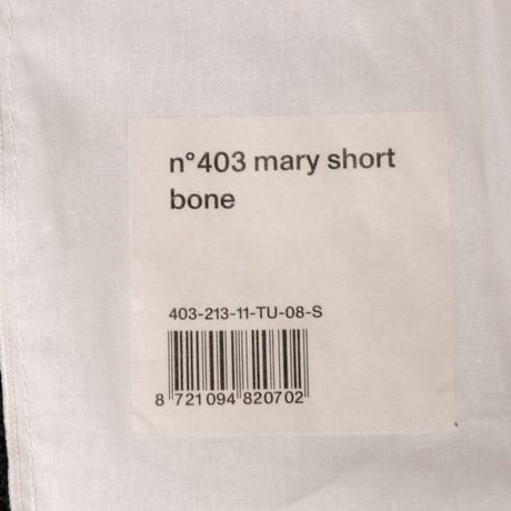 エクストリームカシミヤ extreme cashmere x n403manyshort コットンカシミア ホワイト