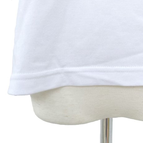 レキサミ rekisami チュール付きTシャツ コットン ホワイト 正規取扱