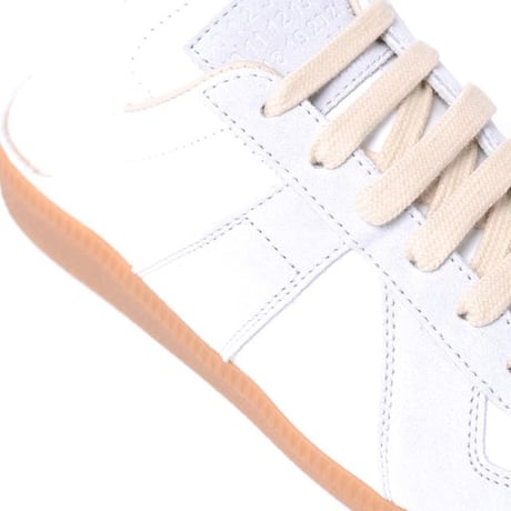 メゾン マルジェラ Maison Margiela Replica レプリカカットアウト スニーカー 牛革 ライトグレー