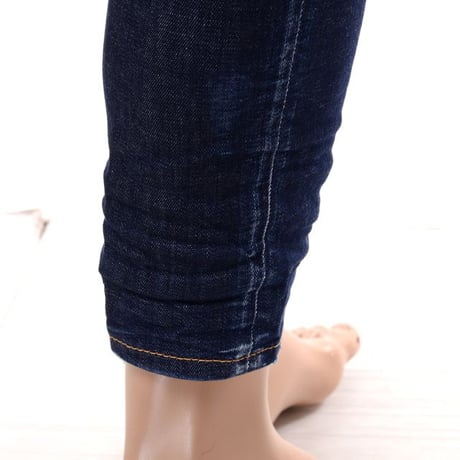 ディースクエアード Dsquared2 スケータージーンズ コットン Blue Navy