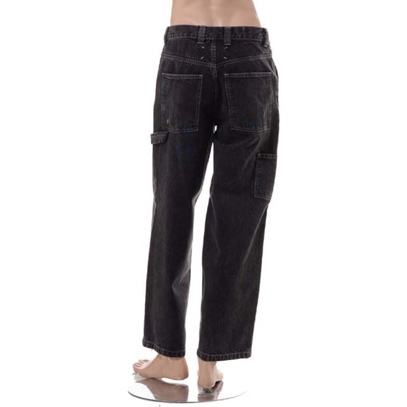 メゾン マルジェラ Maison Margiela ペイントジーンズ コットン メゾン マルジェラ Maison Margiela ペイントジーンズ コットン