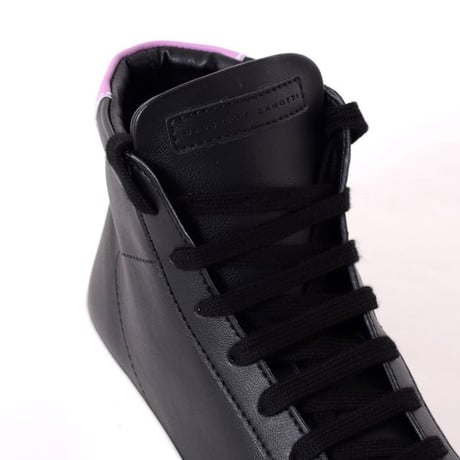 ジュゼッペザノッティ GIUSEPPE ZANOTTI ハイカットスニーカー エコファブリック ブラック