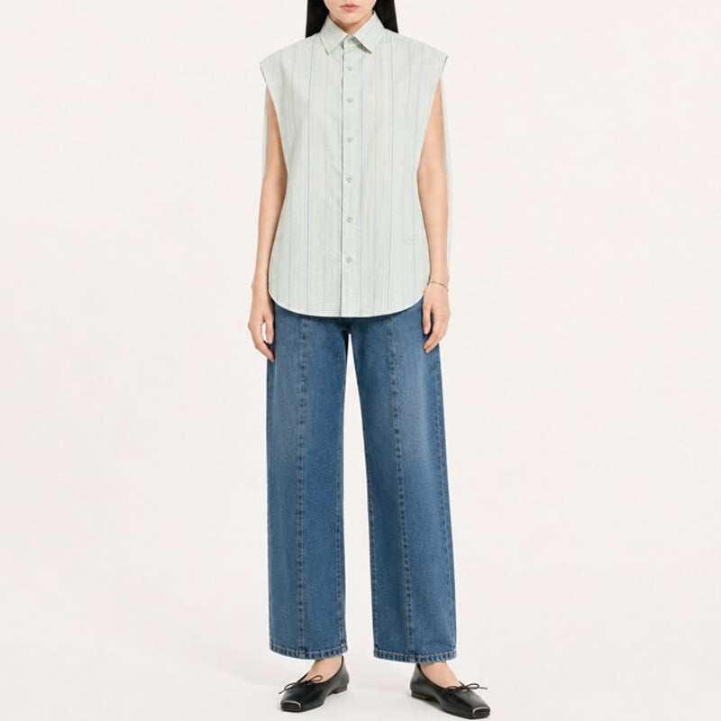エムエムシックス メゾンマルジェラ MM6 MAISON MARGIELA 襟付き変形