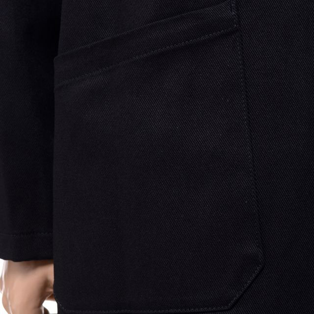 RAF SIMONS ラフシモンズ デニムラボコート コットン ブラック | YOKOAUNTY