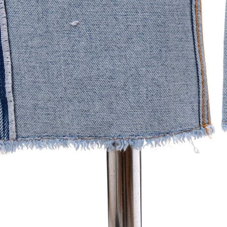 エムエムシックス メゾンマルジェラ MM6 MAISON MARGIELA インサイドアウトジーンズ コットン ウオッシュデニム