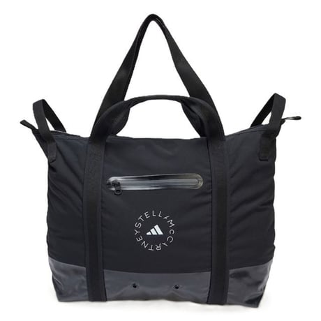 ステラマッカートニー stella mccartney アディダス adidas トートバッグ ポリエステル ブラック 正規取扱