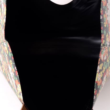 マルニ Marni LOVERS PRAIRIE 中ショッピングバッグ PVC レッドポップドッド