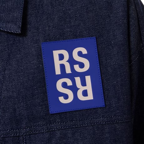 ラフシモンズ RAF SIMONS オーバーサイズドデニムジャケット コットン インディゴ