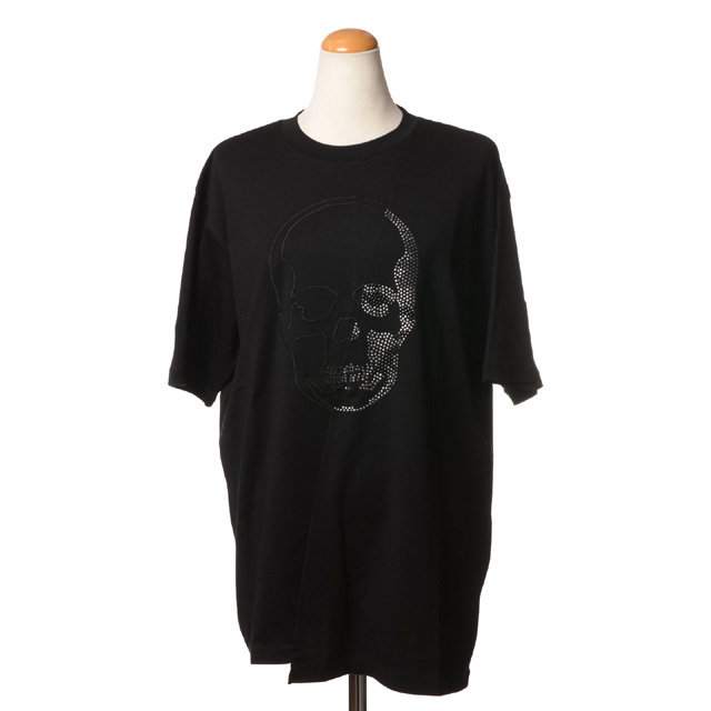 ルシアンペラフィネ Lucien Pellat Finet スカル半袖Tシャツ コットン