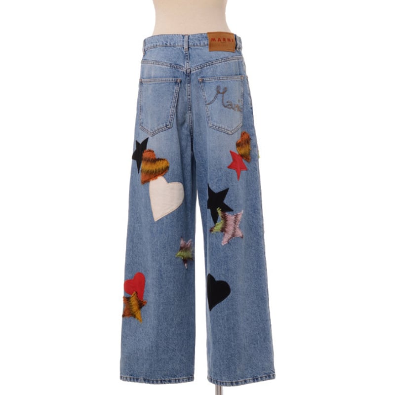 ハイダーアッカーマン変形デニムスカート