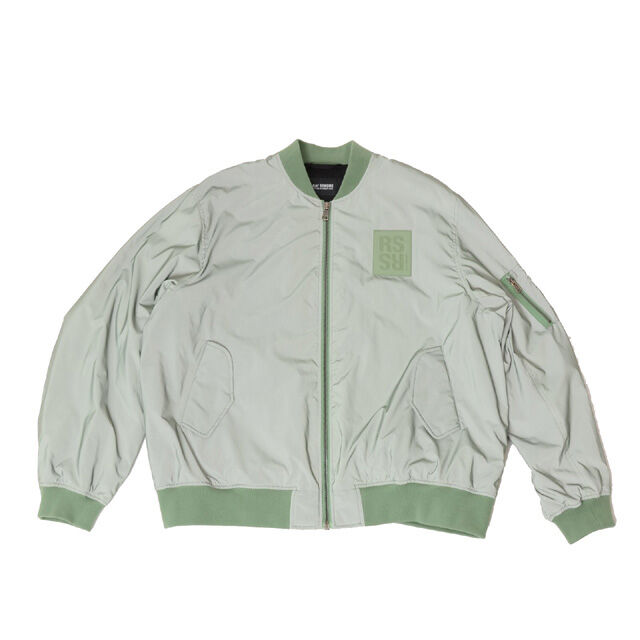 ラフシモンズ RAF SIMONS Classic bomber with leather p ラフシモンズ RAF SIMONS Classic bomber with leather p