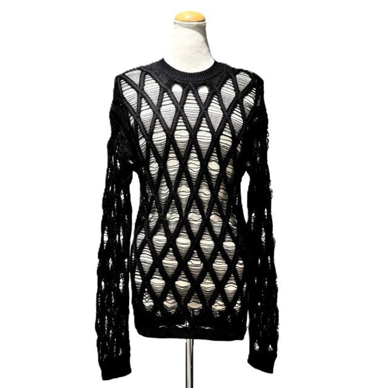 ANN DEMEULEMEESTER アンドゥムルメステール ニットスヌード アンドゥムルメステール ann demeulemeester カルロスダイヤモンド