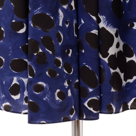 マルニ Marni POPドットプリント七分袖ワンピース コットン プリント