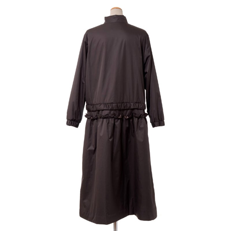 レキサミ rekisami ロングダウンコート 中綿 ブラウン | YOKOAUNTY 